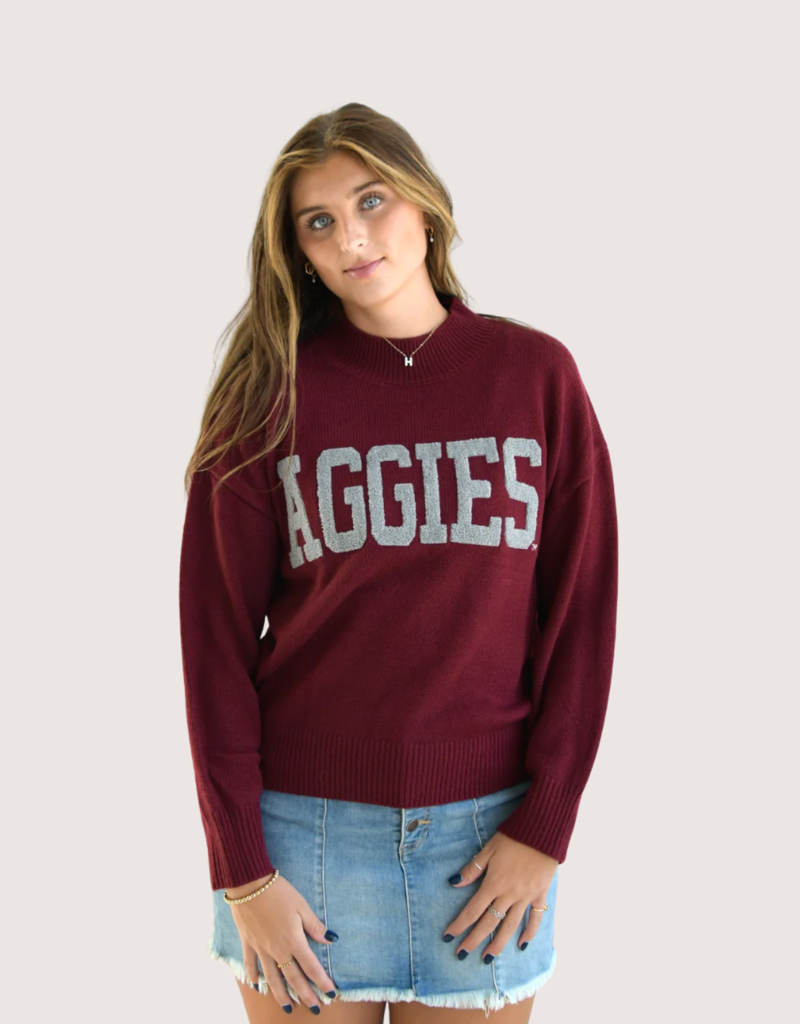 GAMEDAY SOCIAL TAMU Varsity Sweater