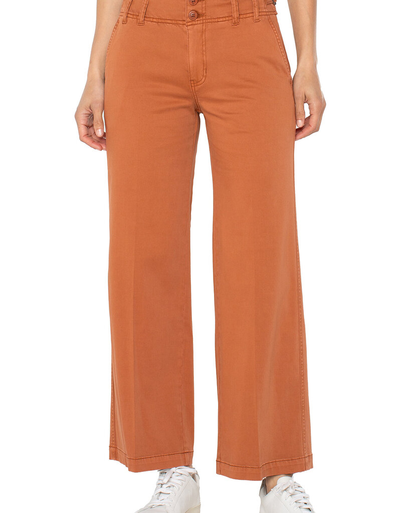 LIVERPOOL LOS ANGELES High Rise Cinch Waist Wide Leg 28' ins