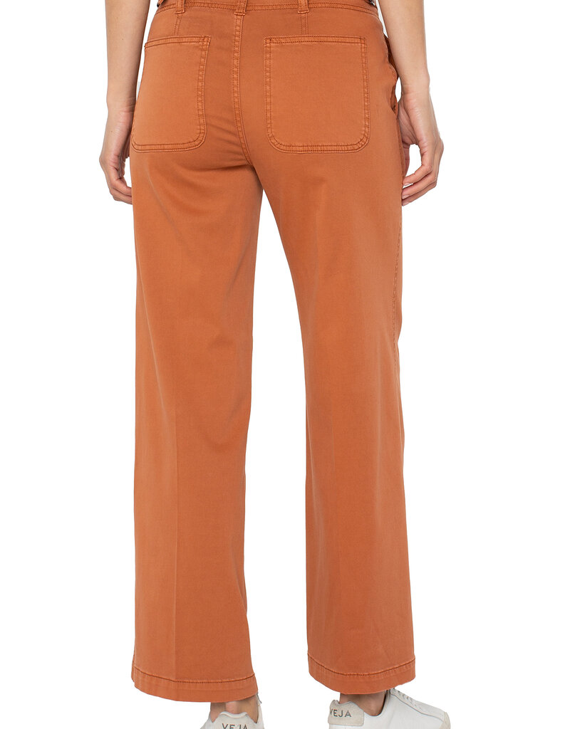 LIVERPOOL LOS ANGELES High Rise Cinch Waist Wide Leg 28' ins