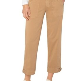 LIVERPOOL LOS ANGELES Utility Crop w/ Tab Hem