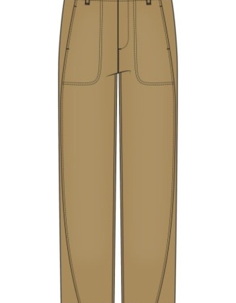 LIVERPOOL LOS ANGELES Utility Crop w/ Tab Hem