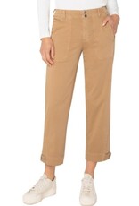 LIVERPOOL LOS ANGELES Utility Crop w/ Tab Hem