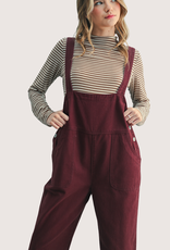 WISHLIST Denim Square Neck Jumpsuit