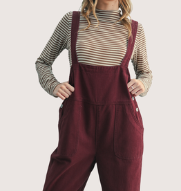 WISHLIST Denim Square Neck Jumpsuit