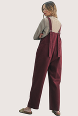 WISHLIST Denim Square Neck Jumpsuit