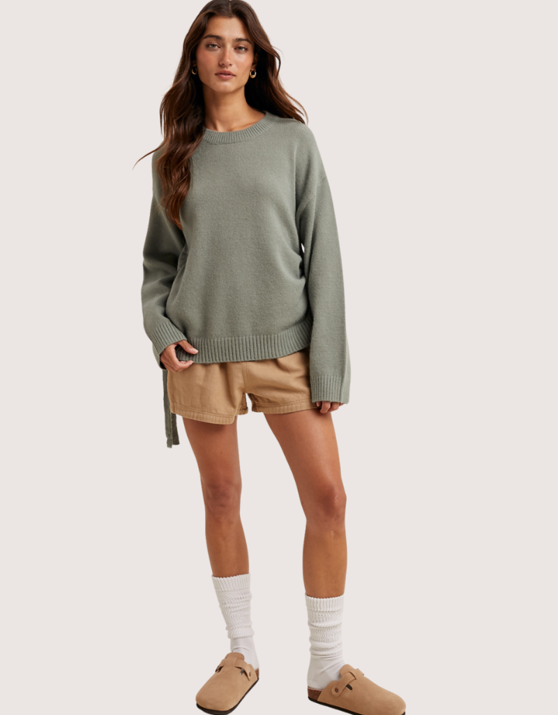 WISHLIST Mint Long Sleeve Sweater