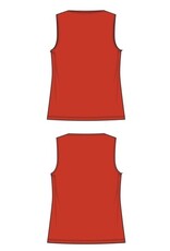 LIVERPOOL LOS ANGELES Sleeveless Boat Neck Rib Knit Top