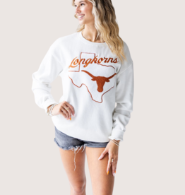 GAMEDAY SOCIAL Texas Mascot Crewneck