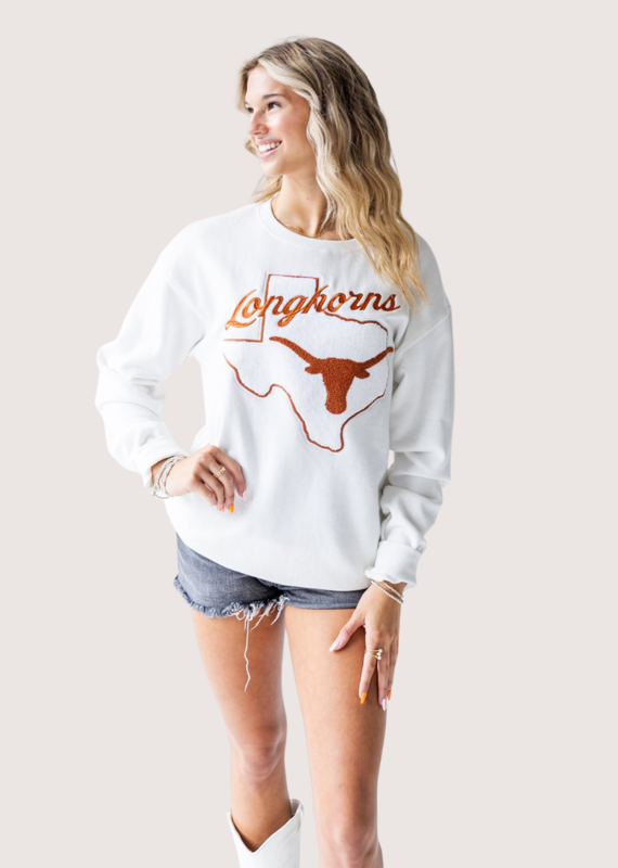 GAMEDAY SOCIAL Texas Mascot Crewneck