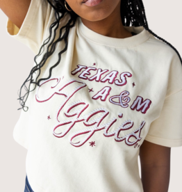 GAMEDAY SOCIAL A&M Lasso Luxe Tee