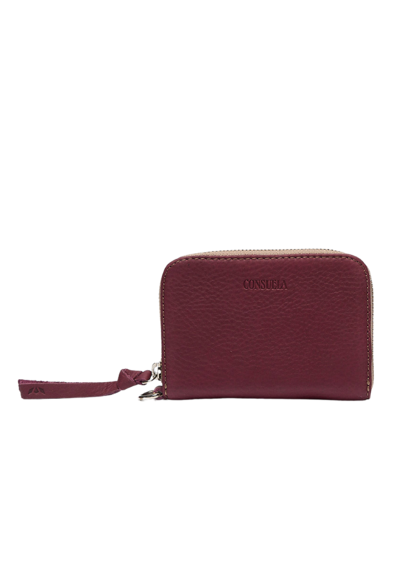 CONSUELA Zippy Wallet Plum