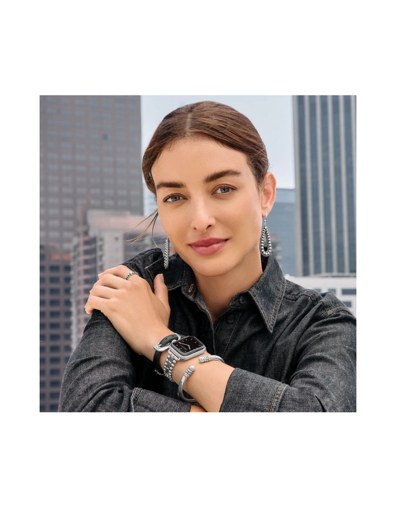 BRIGHTON Pretty Tough Silver Watch Band