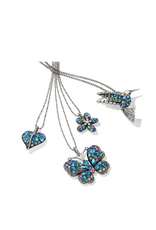 BRIGHTON Trust Your Journey Hummingbird Necklace Multi Color