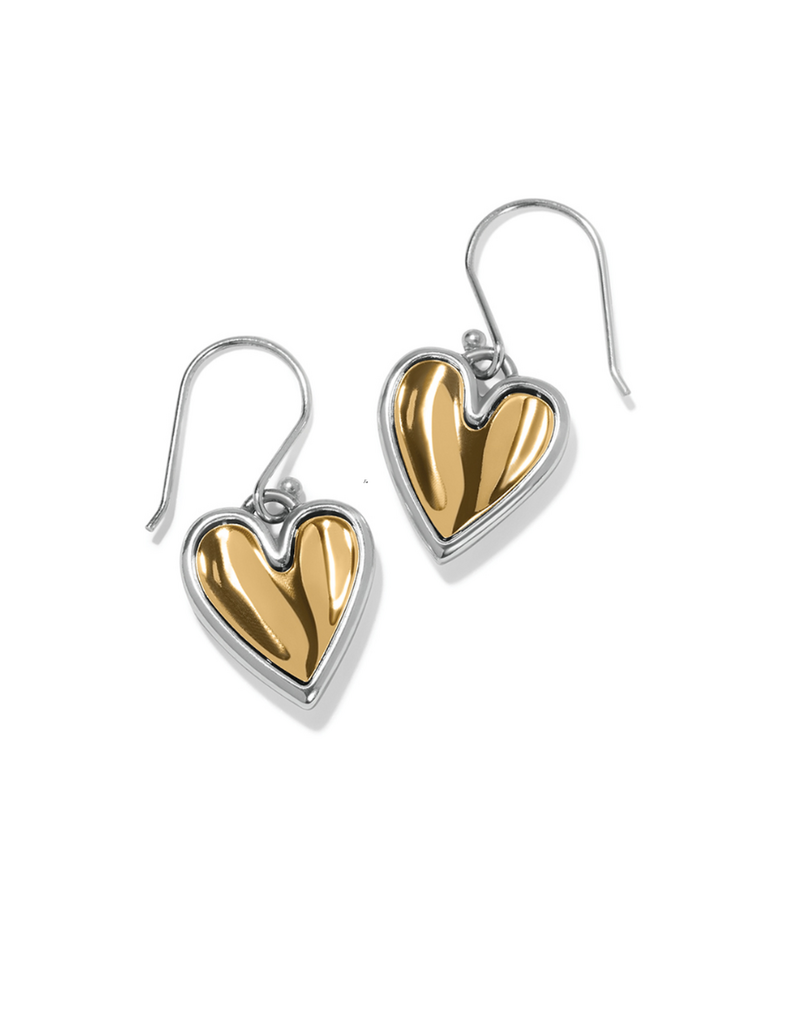 BRIGHTON Cascade Heart Reversible French Wire Earring