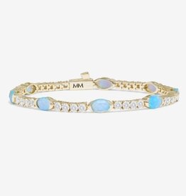 MELINDA MARIA The Maven Tennis Bracelet