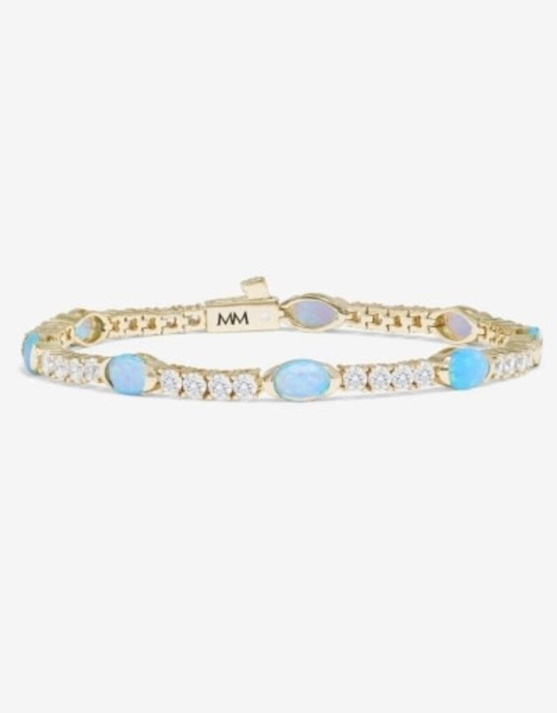MELINDA MARIA The Maven Tennis Bracelet