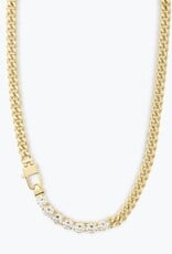 MELINDA MARIA Julian Loves Diamonds Necklace 16"