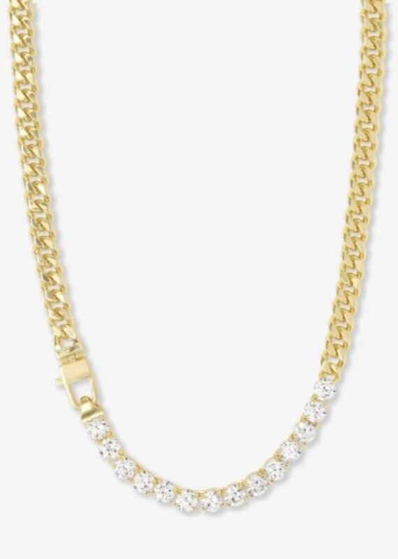 MELINDA MARIA Julian REALLY Loves Diamonds Necklace=22"