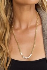 MELINDA MARIA Baby Julian Loves Diamonds Necklace