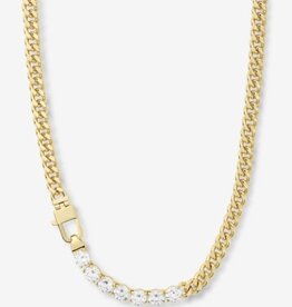 MELINDA MARIA Julian Loves Diamonds Necklace 22"