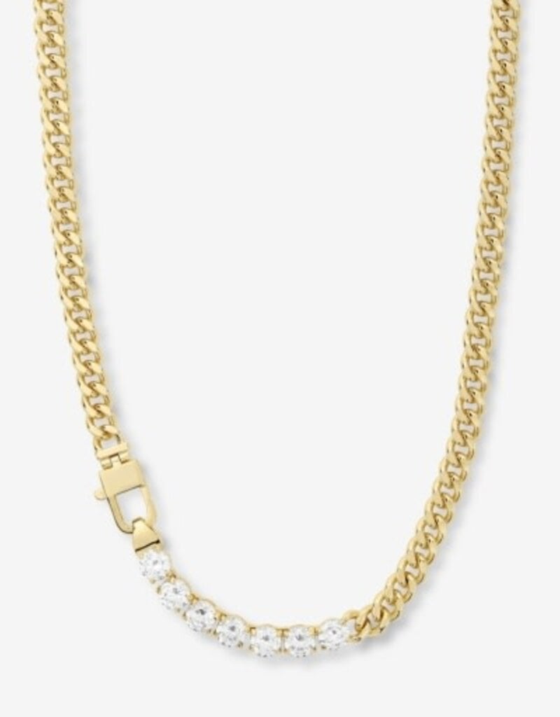 MELINDA MARIA Julian Loves Diamonds Necklace 22"