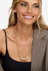 MELINDA MARIA Julian Loves Diamonds Necklace 22"