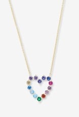 MELINDA MARIA She's an Icon Baby Heart Necklace