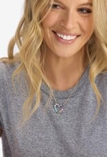 MELINDA MARIA She's an Icon Baby Heart Necklace