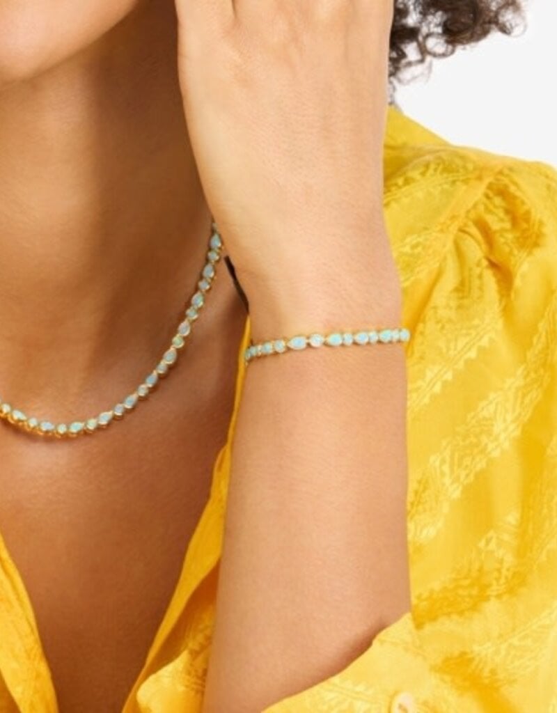 MELINDA MARIA Isla Tennis Bracelet