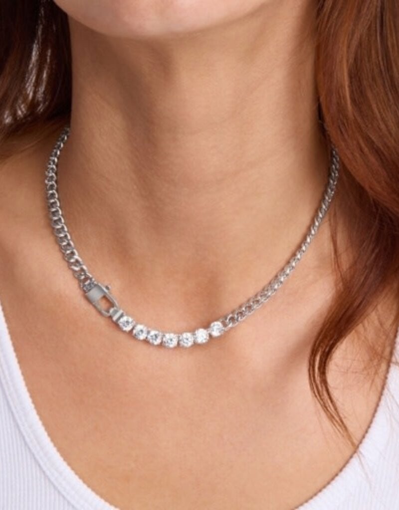 MELINDA MARIA Julian Loves Diamonds Necklace 16'