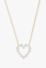MELINDA MARIA She's an Icon Baby Heart Necklace