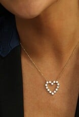 MELINDA MARIA She's an Icon Baby Heart Necklace