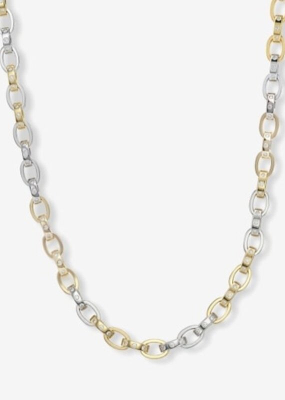 MELINDA MARIA Ashley Chain Link Necklace 9mm