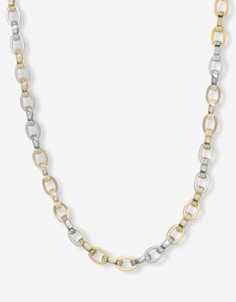MELINDA MARIA Ashley Chain Link Necklace 9mm