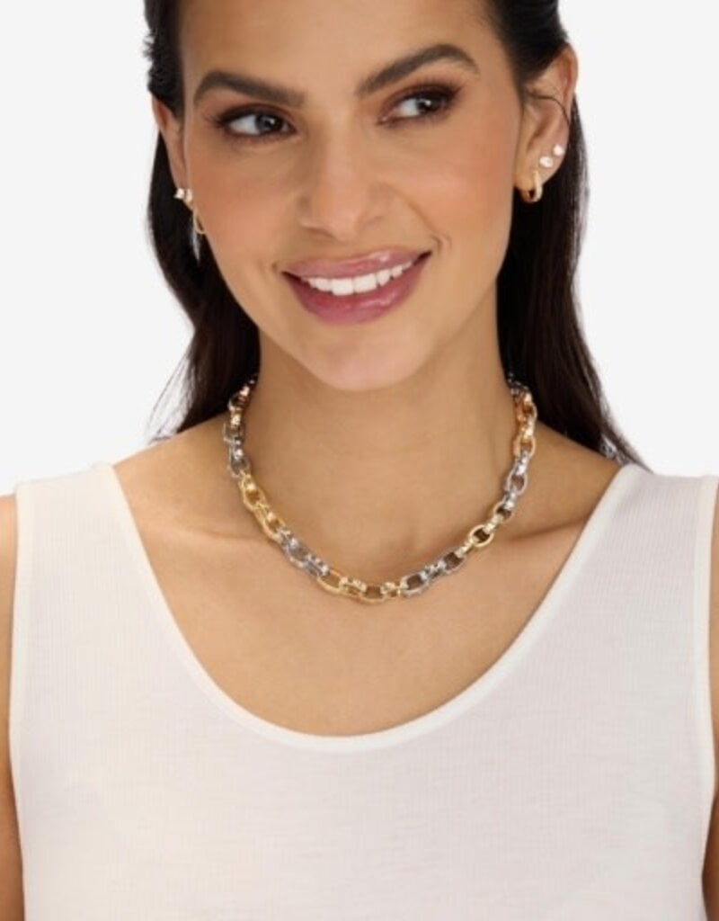 MELINDA MARIA Ashley Chain Link Necklace 9mm