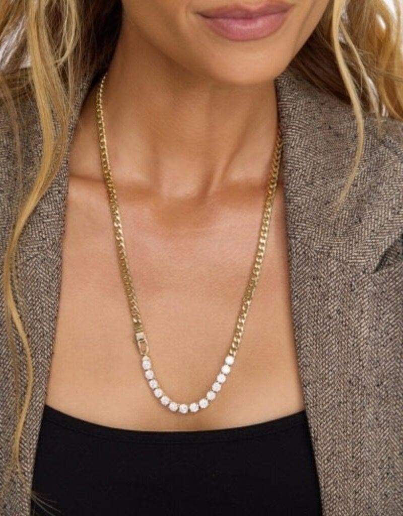 MELINDA MARIA Baby Julian really Loves Diamonds Necklace