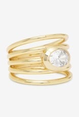 MELINDA MARIA She's a Boss Stacked Ring