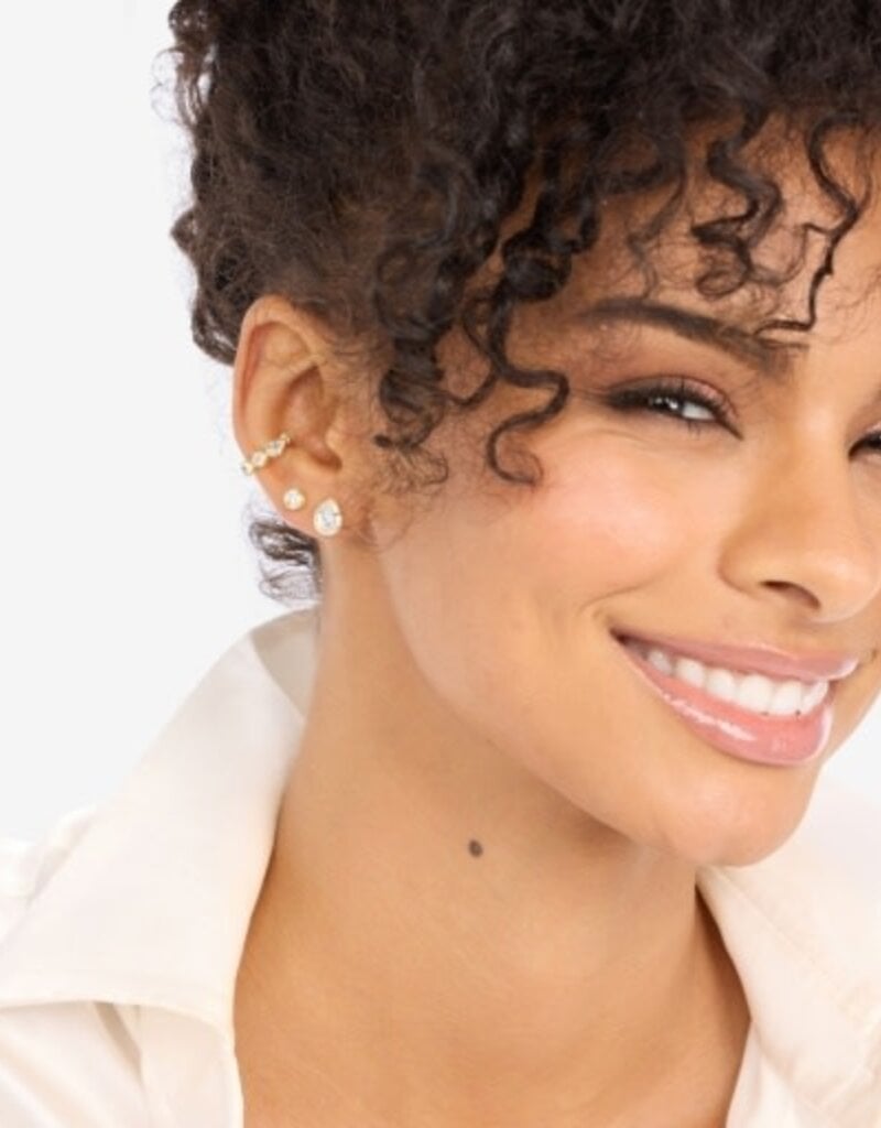 MELINDA MARIA Isla 8mm Studs