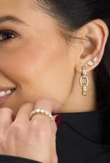 MELINDA MARIA Ashley Chain Convertible Earring