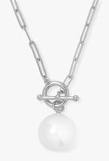 MELINDA MARIA Life's A Ball Pearl Pendant Necklace