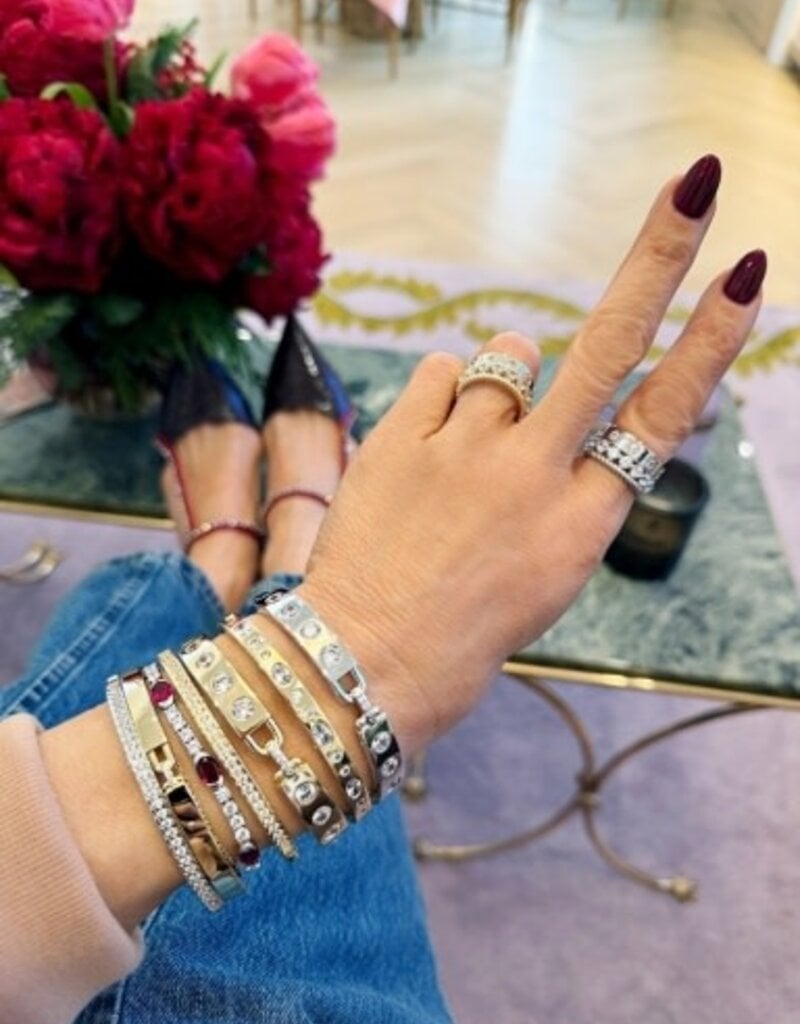 MELINDA MARIA Ashley Lock Cuff 6mm