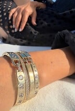 MELINDA MARIA Ashley Lock Cuff 6mm