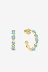 MELINDA MARIA Isla Hoops .75'