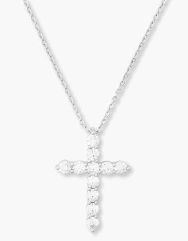 MELINDA MARIA Oh She Fancy Cross Pendant 15'