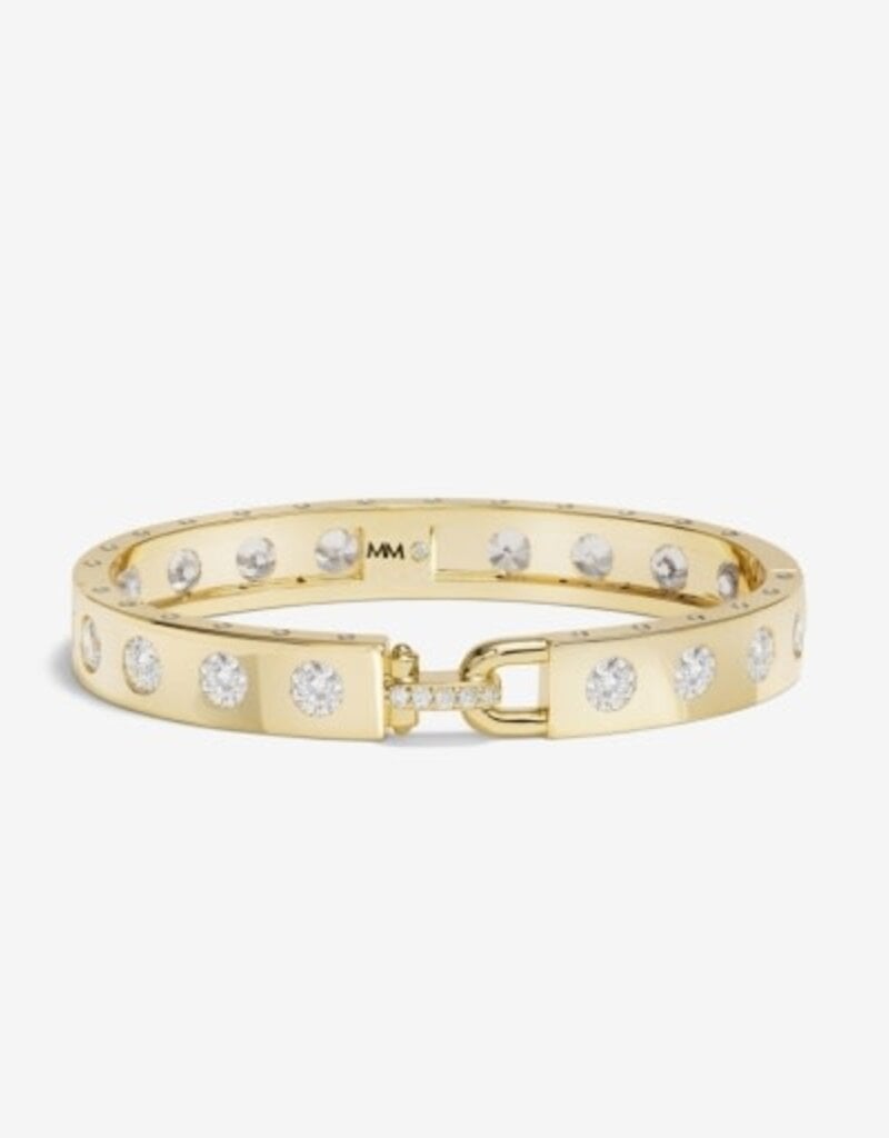 MELINDA MARIA Ashley Rodeo Lock Cuff 9mm