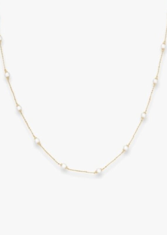 MELINDA MARIA Perfect Pearl Infinity Necklace