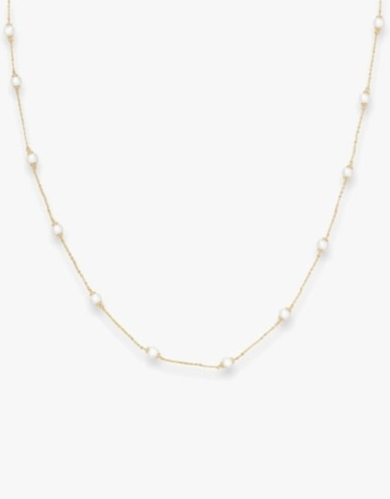 MELINDA MARIA Perfect Pearl Infinity Necklace