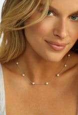 MELINDA MARIA Perfect Pearl Infinity Necklace