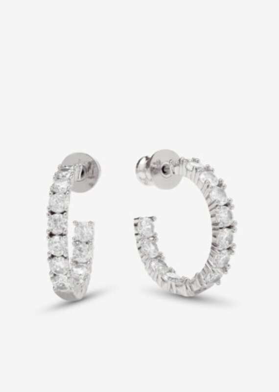 MELINDA MARIA Heiress Hoops .75"