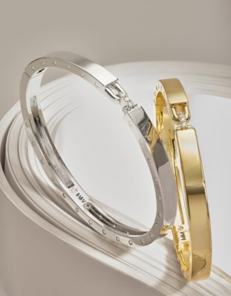 MELINDA MARIA Ashley Lock Cuff 6mm